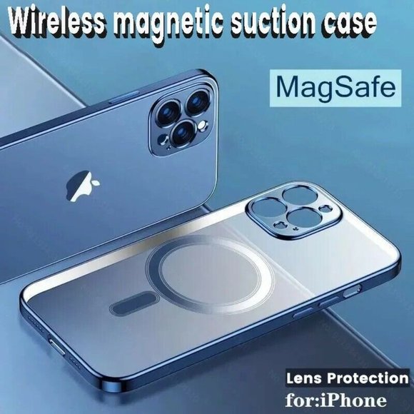 Magsafe  Case for iphone 13  Clear Cover Magnetic - Picture 5 of 7